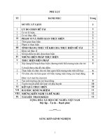 sáng kiến kinh nghiệm Một số biện pháp nâng cao chất lượng dạy trẻ 5 – 6 tuổi làm quen với biểu tượng toán