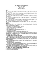 Đề thi học sinh giỏi lịch sử 9