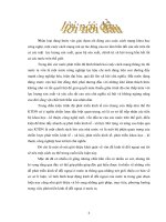 Tiểu luận mục tiêu phương hướng nguyên tắc cơ bản và các quan điểm, giải pháp nhằm mở rộng và nâng cao hiệu quả kinh tế đối ngoại