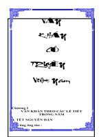Văn khấn cổ truyền Việt Nam