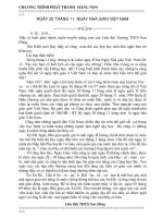 Sổ PTMN Liên Đội