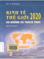 Kinh tế thế giới 2020 - Xu hướng và thách thức