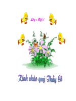 Toan 1 phep trư trong pham vi 3