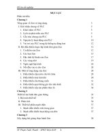 luận văn đại học sư phạm  Thiết kế mô hình đèn giao thông phục vụ dạy học thao tác lập trình với ZEN của OMRON