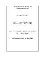 MỘT SỐ BIỆN PHÁP HỖ TRỢ NHẰM GIÚP TRẺ TỰ KỈ LỚP 1 HỌC GHÉP VẦN TẠI NHÀ