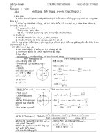 giáo án tự chon lớp 11