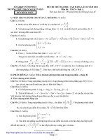 Đề thi thử Trần Nguyễn Hãn lần 2-2011