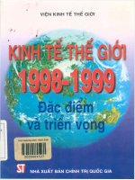 Kinh tế thế gįới 1998 - 1999 - Đặc điểm và triển vọng