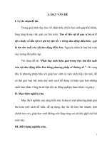 SKKN Phát huy tính hiệu quả trong việc tìm tần suất của vật giao động điều hòa bằng phương pháp vẽ đường đi