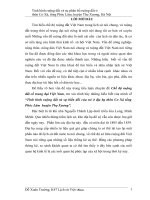 tiểu luận Tình hình ruộng đất và sự phân bố ruộng đất ở thôn Cơ Xá, tổng Phúc Lâm, huyện Thọ Xương, Hà Nội