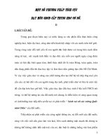 sáng kiến kinh nghiệm MỘT SỐ PHƯƠNG PHÁP TÍCH CỰC DẠY MÔN GIÁO DỤC CÔNG DÂN CẤP TRUNG HỌC CƠ SỞ.