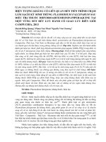 HIỆN TƯỢNG KHÁNG CÓ LIÊN QUAN ĐẾN TIẾN TRÌNH CHẬM LÀM SẠCH KÝ SINH TRÙNG PLASMODIUM FALCIPARUM SAU ĐIỀU TRỊ THUỐC DIHYDROARTEMISININ-PIPERAQUINE TẠI MỘT VÙNG SỐT RÉT LƯU HÀNH CÓ GIAO LƯU BIÊN GIỚI CAMPUCHIA, 2013