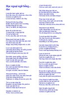 hoc Tieng Anh qua tho