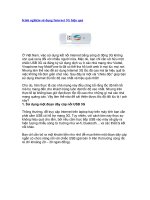 Kinh nghiệm sử dụng Internet 3G hiệu quả