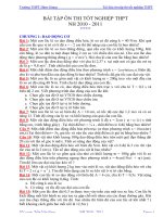 Ôn thi TN môn Vật lý 2011