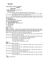 bộ giáo án lớp 2 cả năm