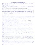 BAI TAP TU LUAN VE CAM UNG DIEN TU