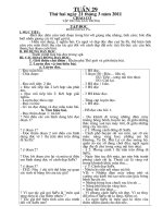 Giao an buoi 1 lop 4 Tuan 29