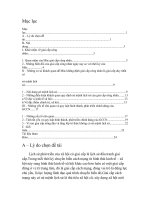 tiểu luận về triết học