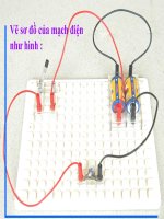 TÁC DỤNG NHIỆT VÀ PHÁT SÁNG CỦA DÒNG ĐIỆN