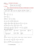 Chuyên đề ôn thi đại học phần tích phân