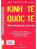 Kinh tế quốc tế - Dành cho sinh viên đại học, cao học, MBA
