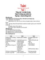 giáo án lớp ghép 1+2+3