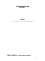 từ điển về  ngành kinh tế