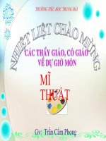 Ve mau vao tranh dan gian