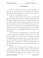 Các giải pháp Marketing nâng cao khả năng cạnh tranh trong đấu thầu các công trình xây dựng của Công ty SOTRACO