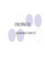 Bài giảng vật lý a2  chương 6
