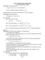 chuyên đề phân số