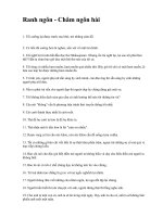 Danh ngôn châm ngôn vui