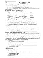 de kiem tra tieng anh 9 lan 3