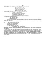 ĐỀ THI TIẾNG VIỆT 4