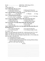 đề kt hóa 8-chương 4