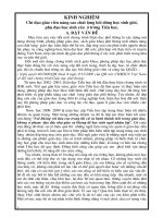 skkn Chỉ đạo giáo viên nâng cao chất lượng bồi dưỡng học sinh giỏi, phụ đạo học sinh yếu ở trường Tiểu học