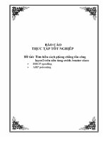 tìm hiểu cách phòng chống tấn công layer 2 trên nền tảng switch router cisco