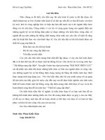 THIẾT KẾ CUNG CẤP ĐIỆN CHO MỘT XÍ NGHIỆP CÔNG NGHIỆP