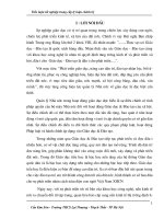 luận văn đại học sư phạm hà nội Xử lý tình huống trong quản lý giáo dục về vấn đề dạy thêm, học thêm tràn lan ở trường Tiểu học B -huyện Thạch Thất - TP Hà Nội