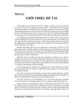 đồ án công nghệ thông tin Hệ chuyên gia mờ và bộ công cụ tạo lập