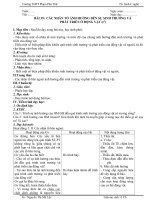 các yếu tố ảnh hưởng sinh trưởng - phát triển của động vật