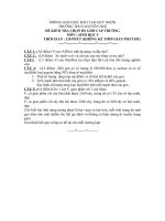 Cac de thi chon HSG thanh pho-Quy nhon