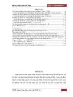 Thiết kế cung cấp điện cho một xí nghiệp công nghiệp gồm các phân xưởng