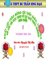 Luyện tập dấu tam thức bậc hai