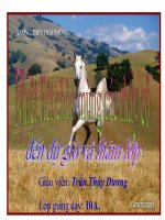 Bài 27 -Ứng dụng công nghệ TB