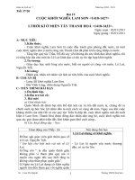 Lịch sử 7 tuần 20 đến 26