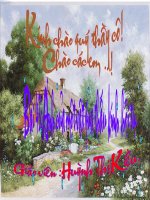 Bài 43: Ảnh của một vật qua thấu kính hội tụ