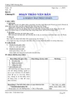 bai 13: Làm quen với soạn thảo văn bản