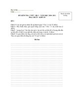 de kiem tra 1 tiet GDCD lop 10